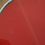 Chrome coffee table 3 swivel trays