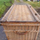 Old Wicker Trunk