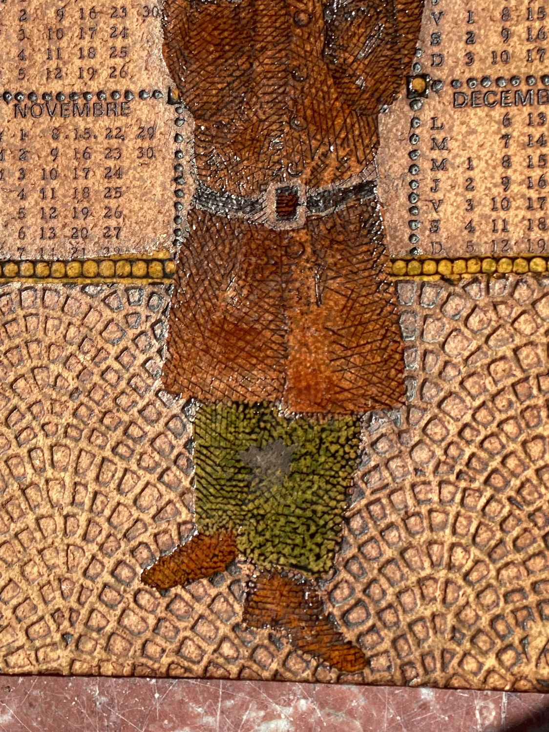 Roger Capron stoneware plaque