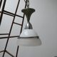 Two Tone Antique Glass Ceiling Pendants (2)