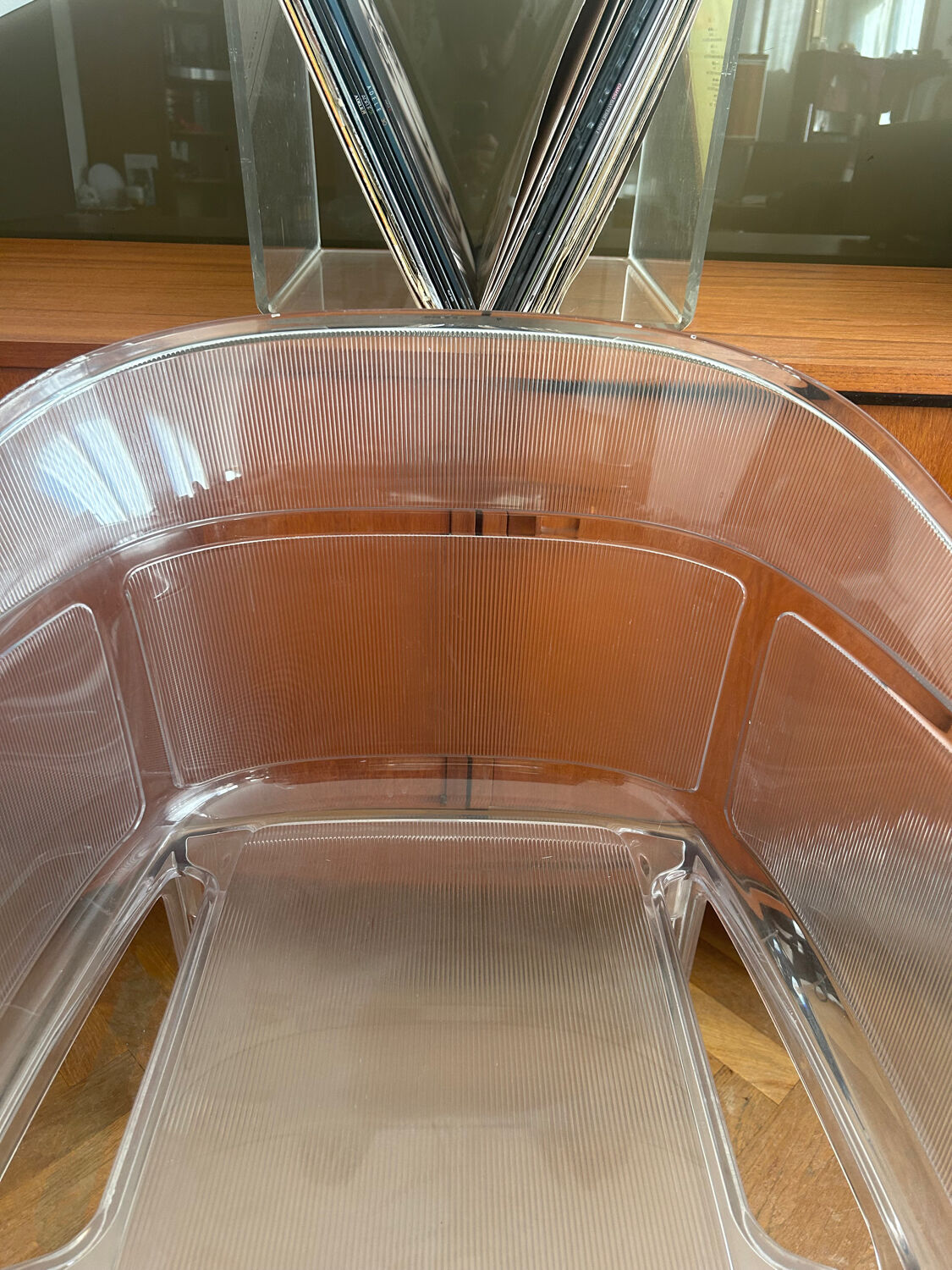 Plastic armchair "Papyrus" designed by Ronan and Erwan Bouroullec.
