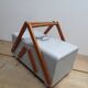 50's sewing basket