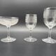 Baccarat crystal glassware and decanter set, Athenian engraving