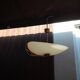 Suspension en verre peint