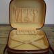 Vintage red suitcase