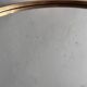 Vintage 50s/60s mirrored bar tray, gold metal.