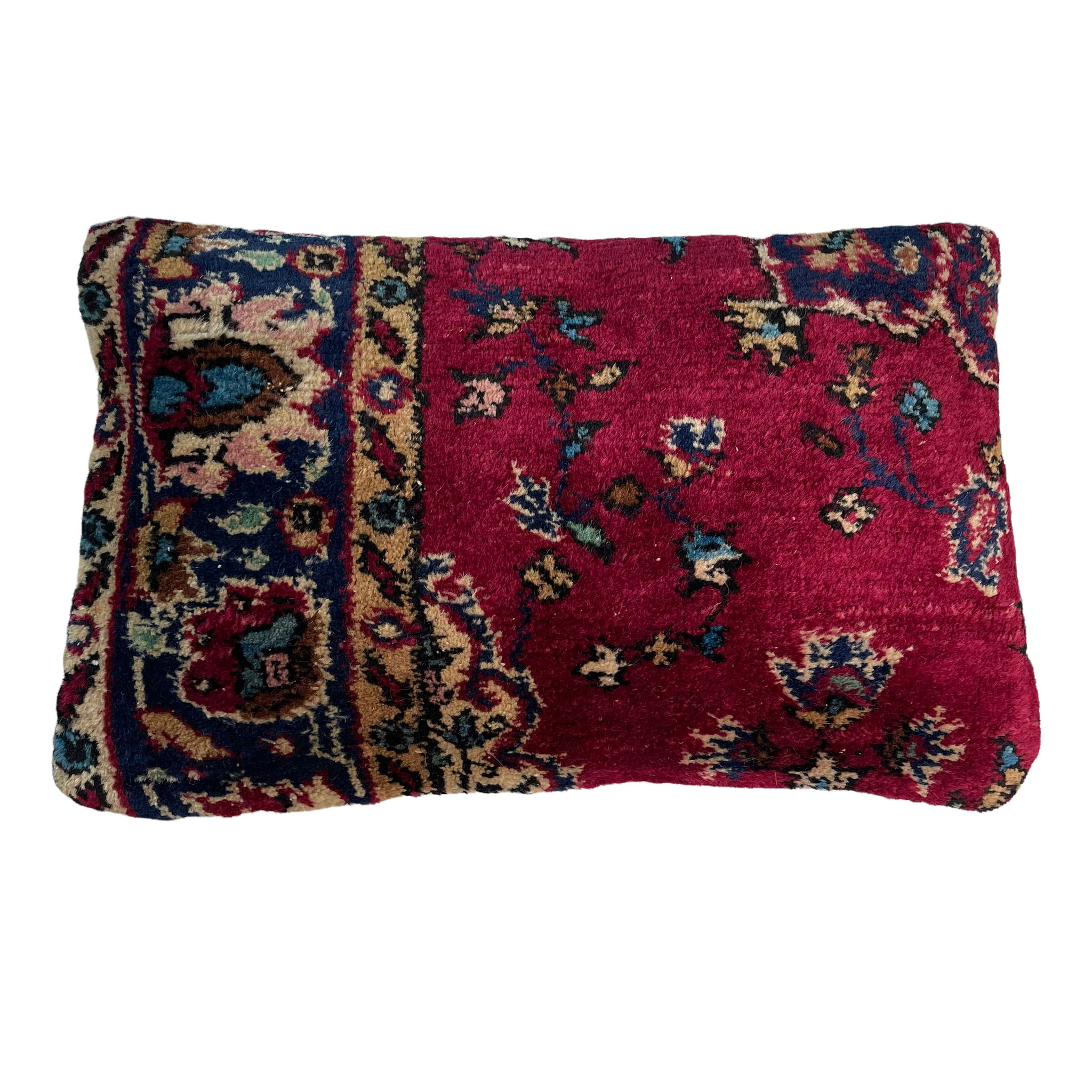 Housse de coussin de tapis turc vintage 30 x 50 cm