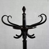 Early 20th century curved wooden coat rack by Thonet