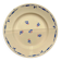 Large vintage K&G Luneville porcelain dish "Flore" 1950s small blue flowers