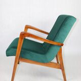 Chaise polonaise vintage en vert, années 1970