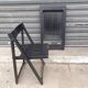 Paire de chaises pliantes