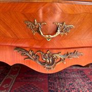 Chiffonier with 5 drawers in Louis XV style, stamped Skalski.