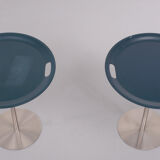 Tables Petrol Blue by Jasper Morrison
