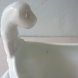 White porcelain saucière, Empire style