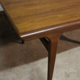 Samcom scandinavian expandable teak table