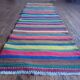 Handmade Indian Kilim 200x64cm