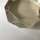 vinatge glass paper press has facets