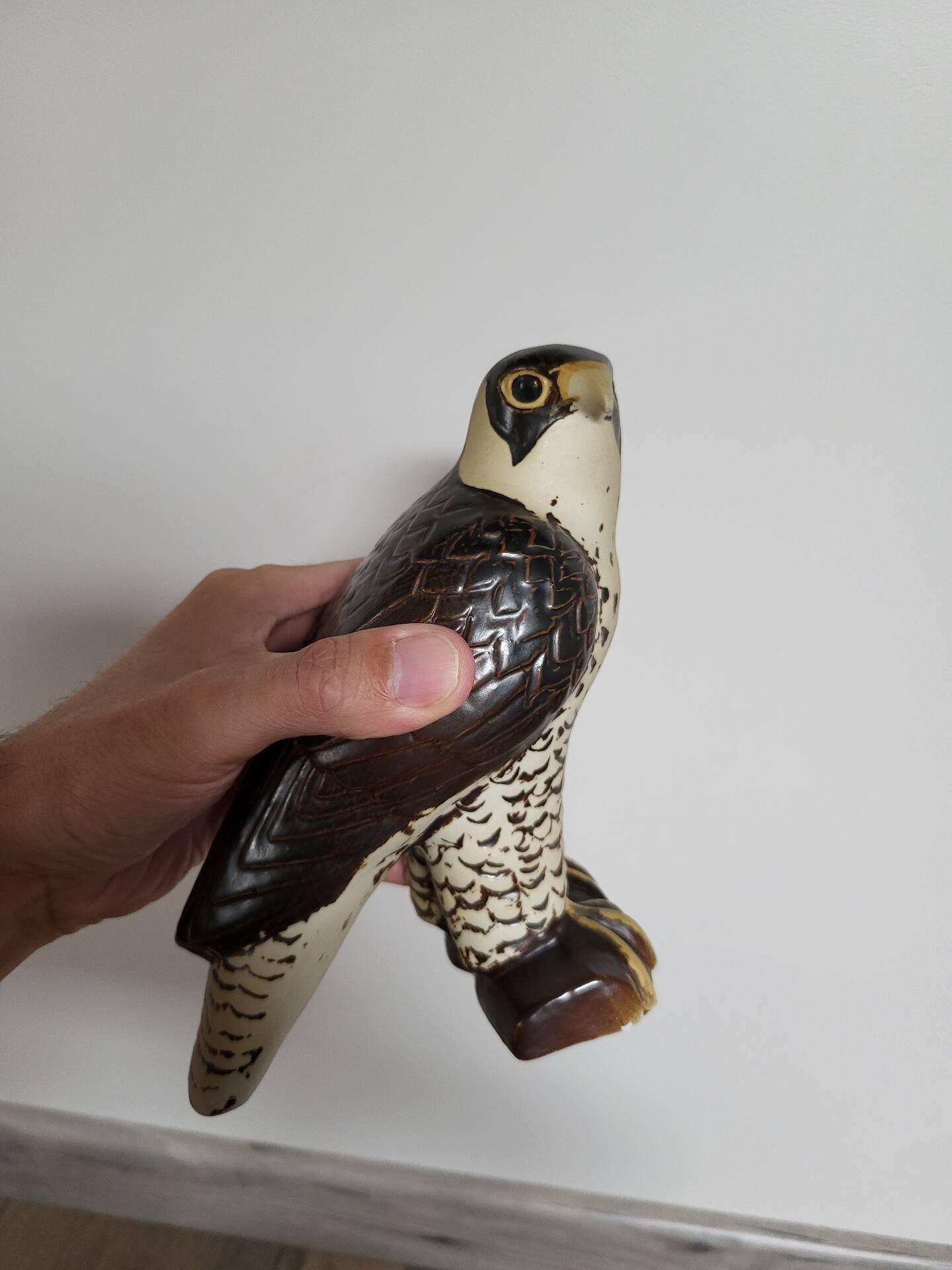 Ceramic Peregrine Falcon Lisa Larson Gustavsberg Studio Limited Edition