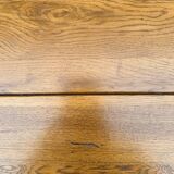 Solid wood farmhouse table