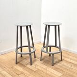 Paire de tabourets Revolver, Hay