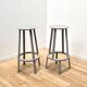 Pair of Revolver stools, Hay