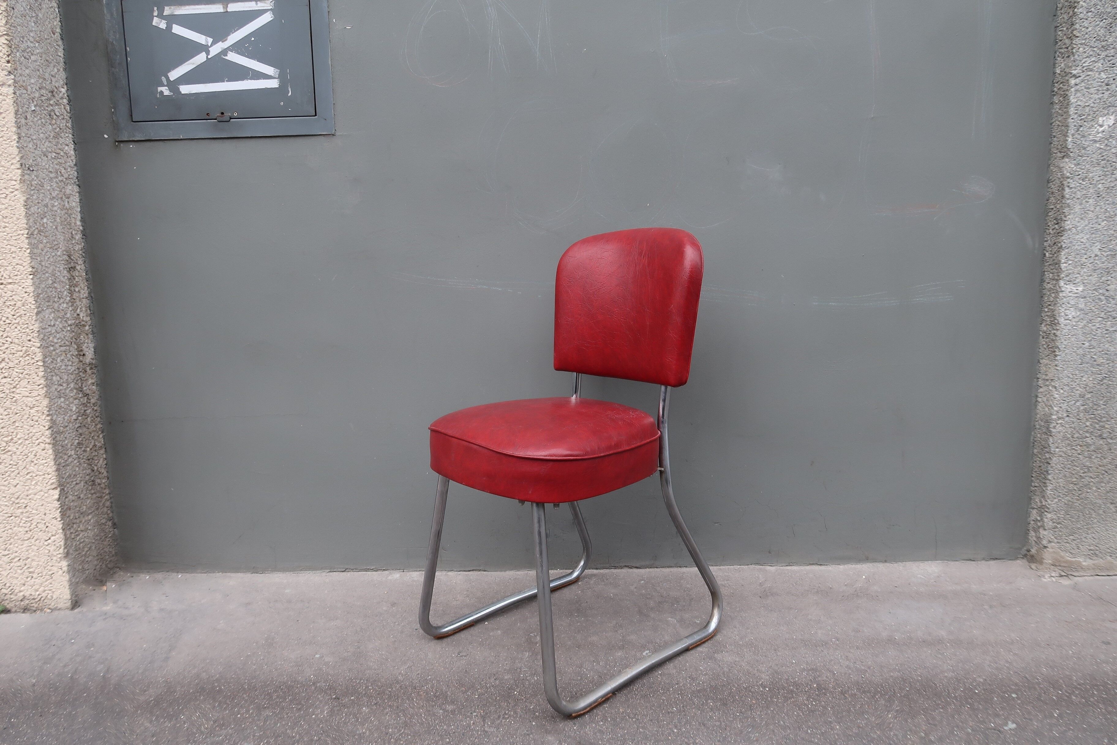 Bauhaus-style modernist chair