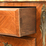 Ragpicker in rosewood marquetry