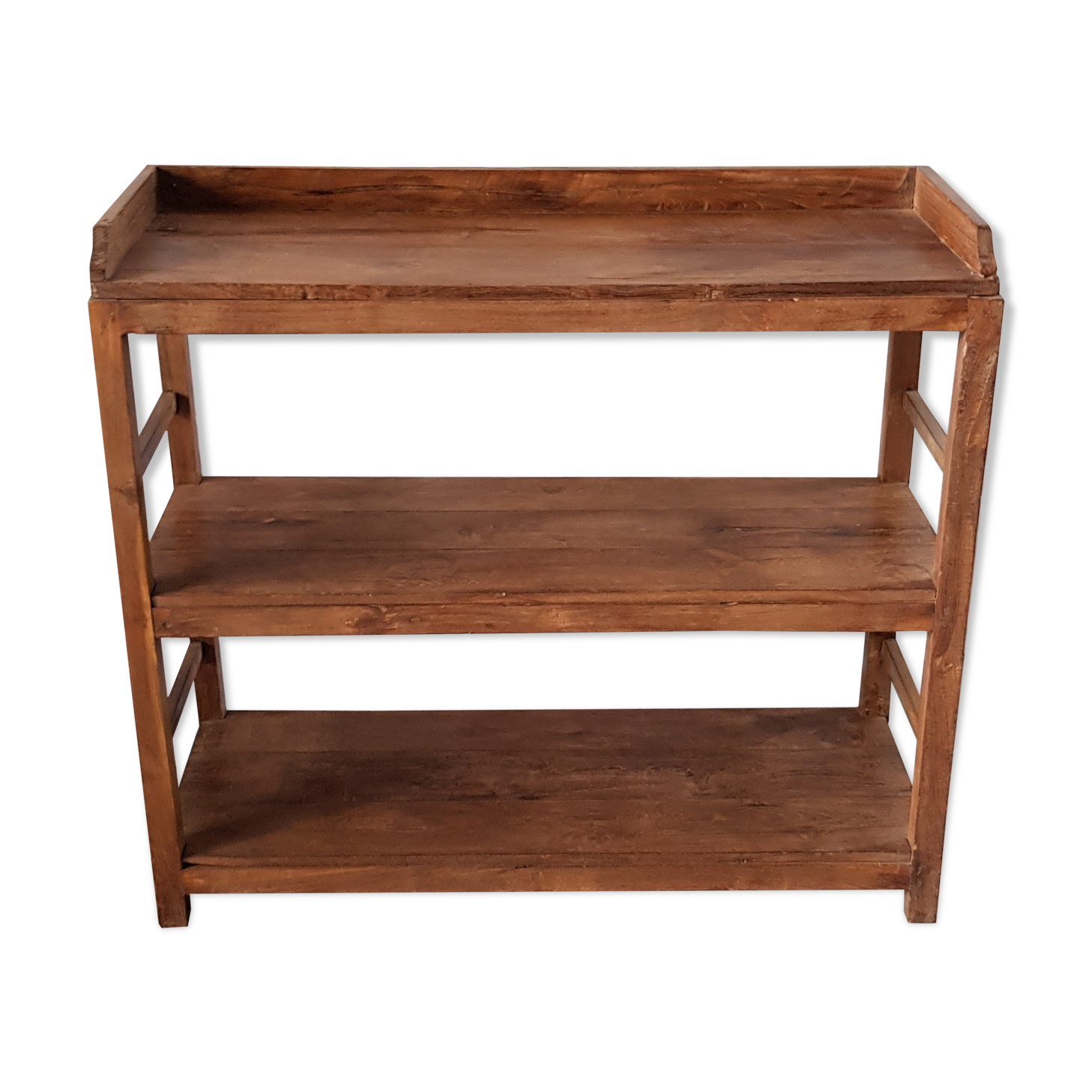 Old teak shelf