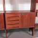 Mid-Century Modular Bookcase by Edmondo Palutari for Dassi, Italy, 1950s