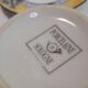 Cup saucer, breakfast Limoges porcelain of Sologne tea