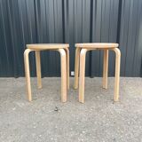 Pair of frosta stools 1990