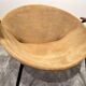Ensemble de fauteuils lounge en cuir suédé jaune attribués à Hans Olsen, Danemark, années 1960.