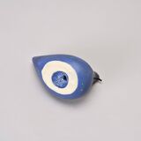 Set of two ceramic birds, Gérald Olivier, Switzerland circa 1970