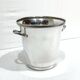 Silver-plated champagne bucket with fluting