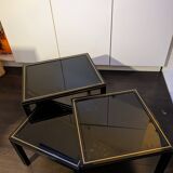Black stone vandel nesting table