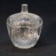 Covered box in villeroy and boch crystal shell shape vintage
