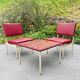 Chairs and coffee table by Anonima Castelli from Castelli / Anonima Castelli, Italy, 1950s, set of 3.