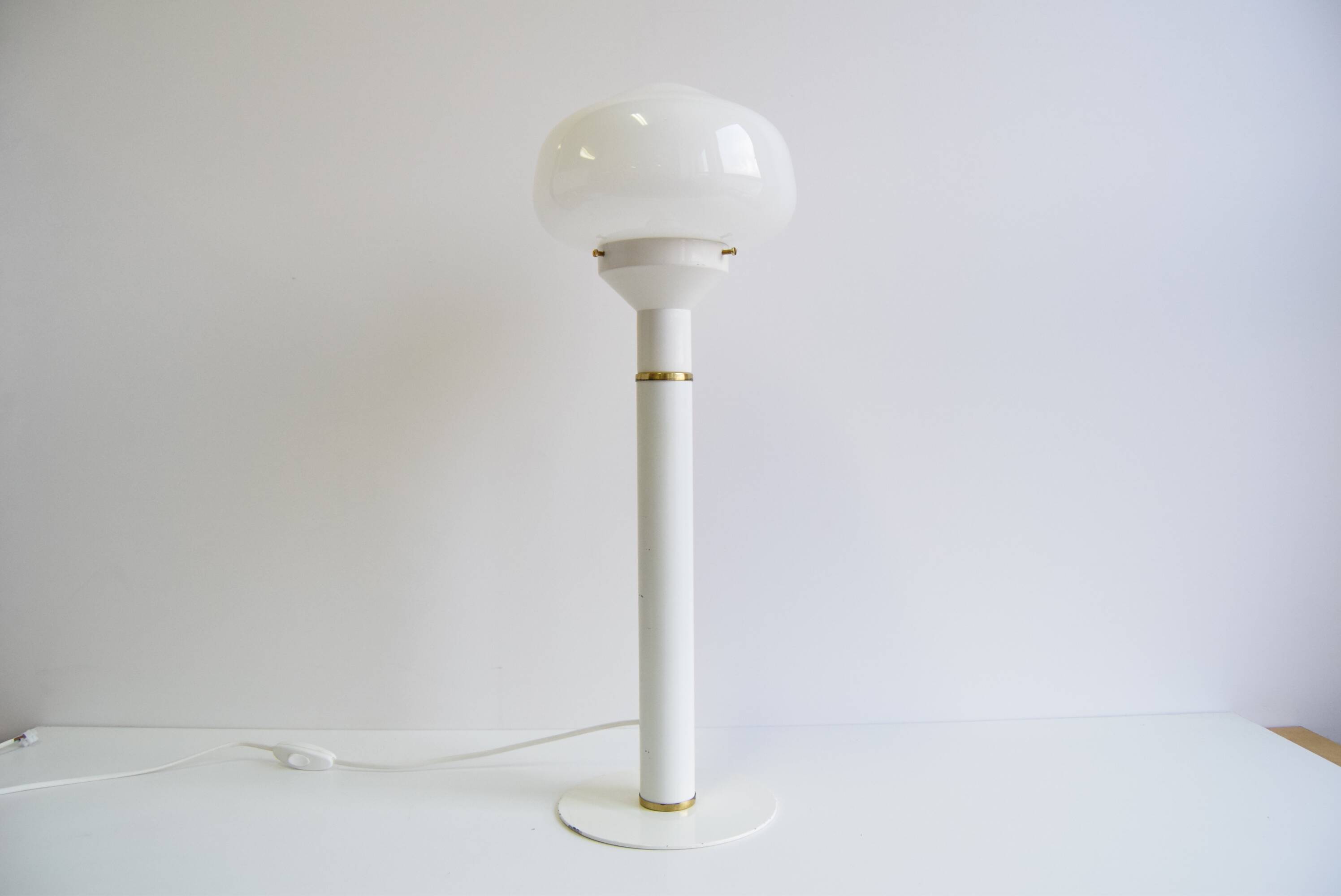 Designer vintage small floor lamp or table lamp, Czechoslovakia, 1970s.