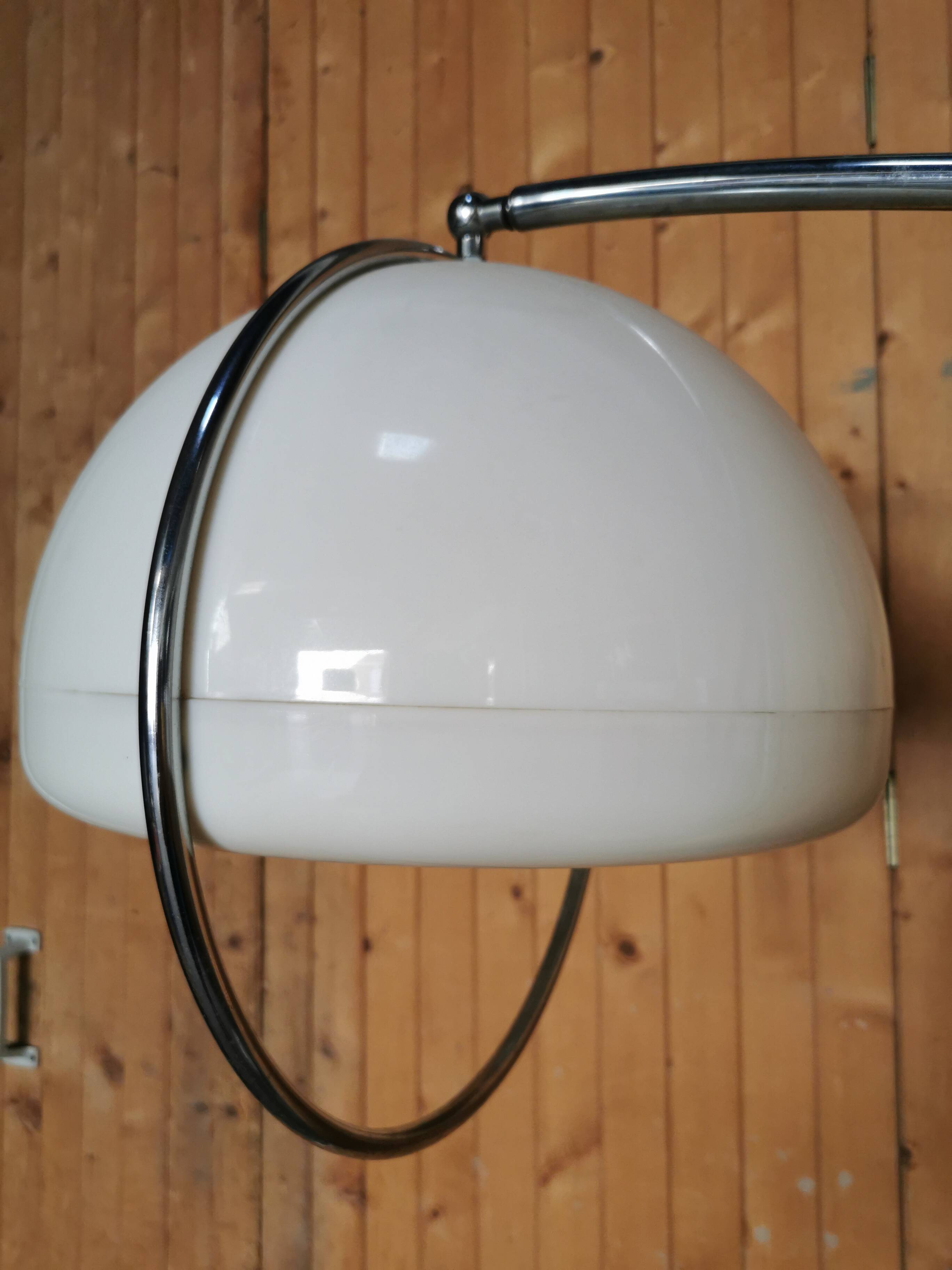 Vintage floor lamp, Arc by Harvey Guzzini 1970
