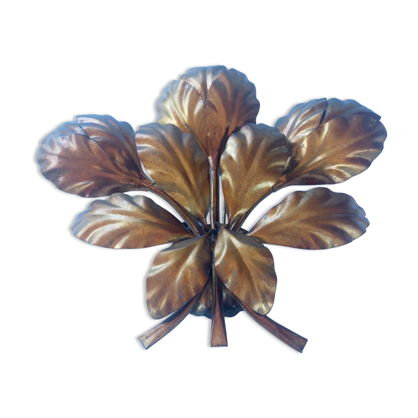 Floral wall lamp