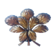 Floral wall lamp