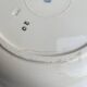 Antique shallow dish Badonviller tulip decoration