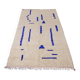 Handmade Moroccan decorated rug 250cm x 150cm