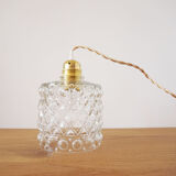 Suspension ballad molded glass globe