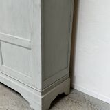 Antique painted wardrobe.