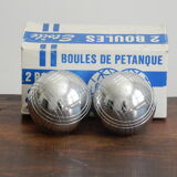 2 boules de pétanque française marque Etoile