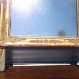 Antique Louis XVI style mirror, 84x50cm