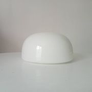 Old vintage globe lampshade in opaline.