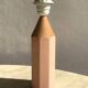 Lampe crayon rose des années 1980