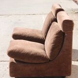 Walter Knoll Collection pair of modular armchairs in two-seater sofa 1970s